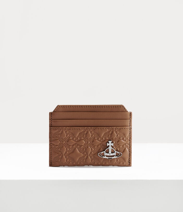 Vivienne Westwood EMBOSSED SLIM CARD HOLDER